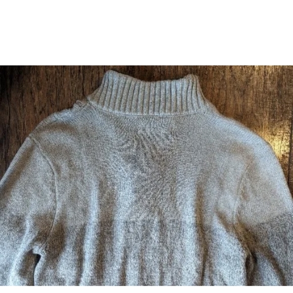 Commerce Carlton Button Mock Neck Sweater Light Gray Youth Sz 16 NWT Stitch Fix - Picture 14 of 16